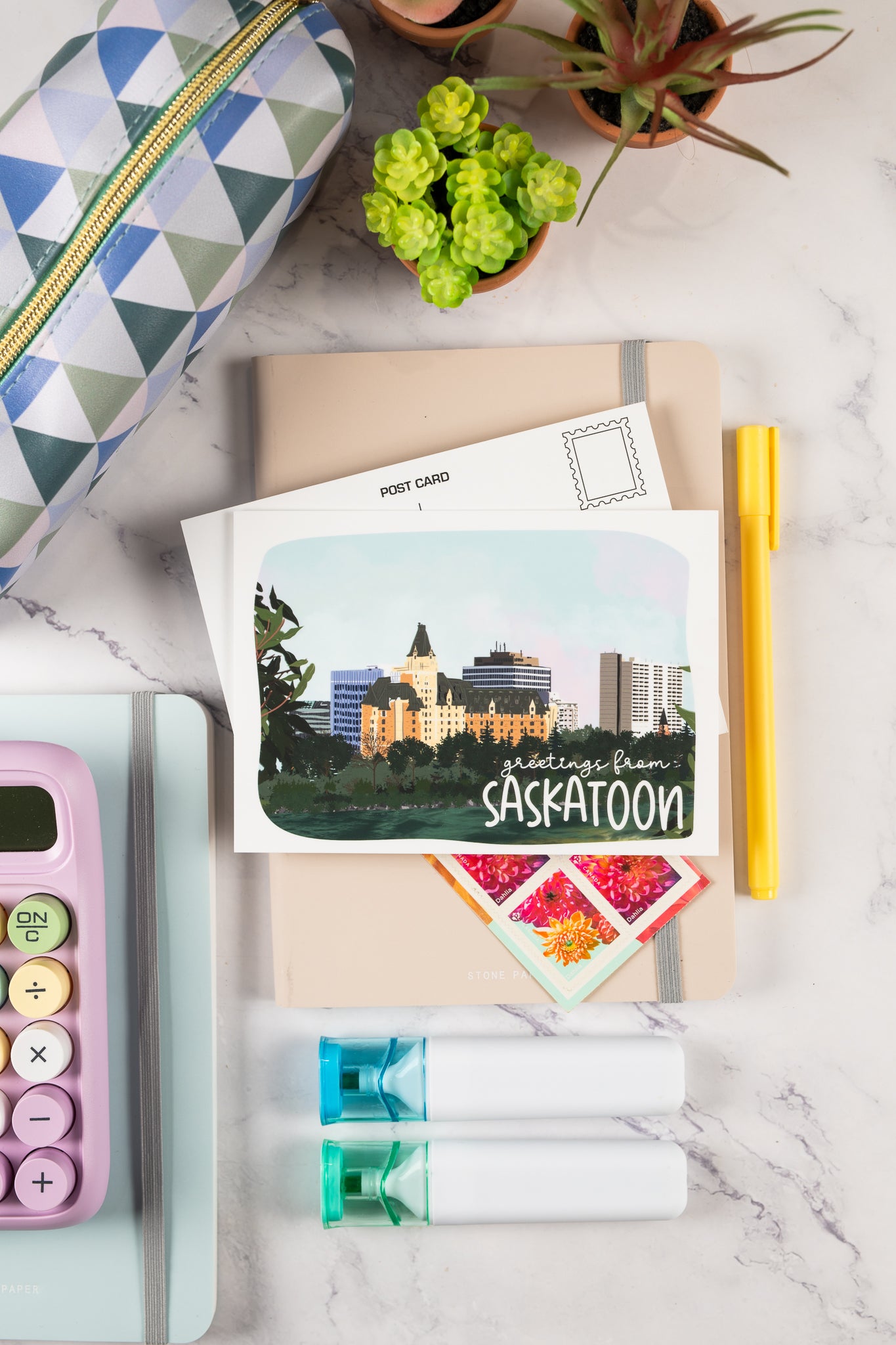 Greetings From Saskatoon V2 Postcard