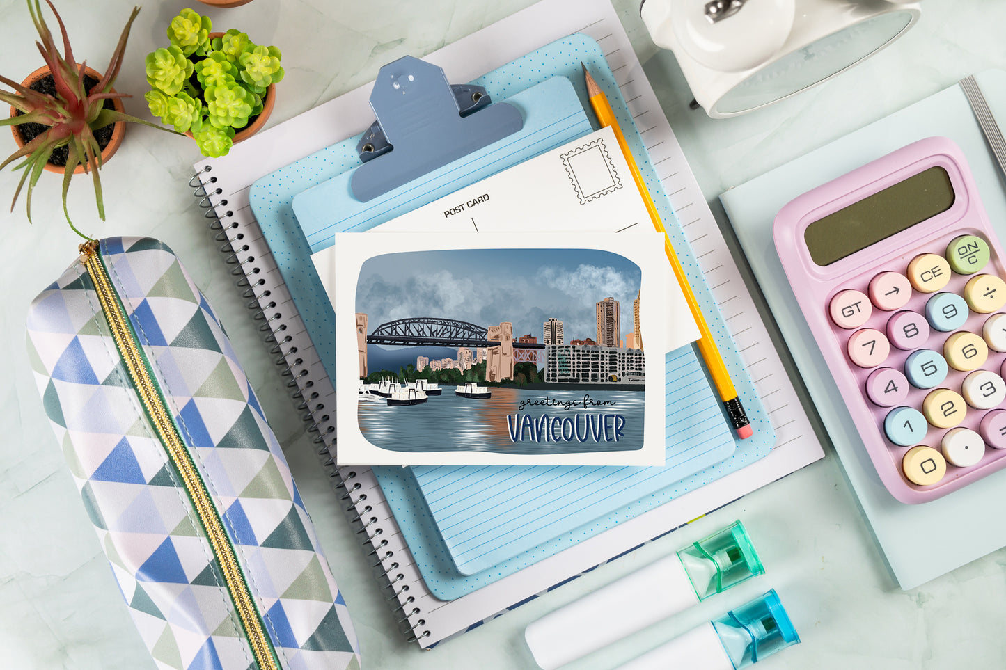 Greetings From Vancouver V2 Postcard