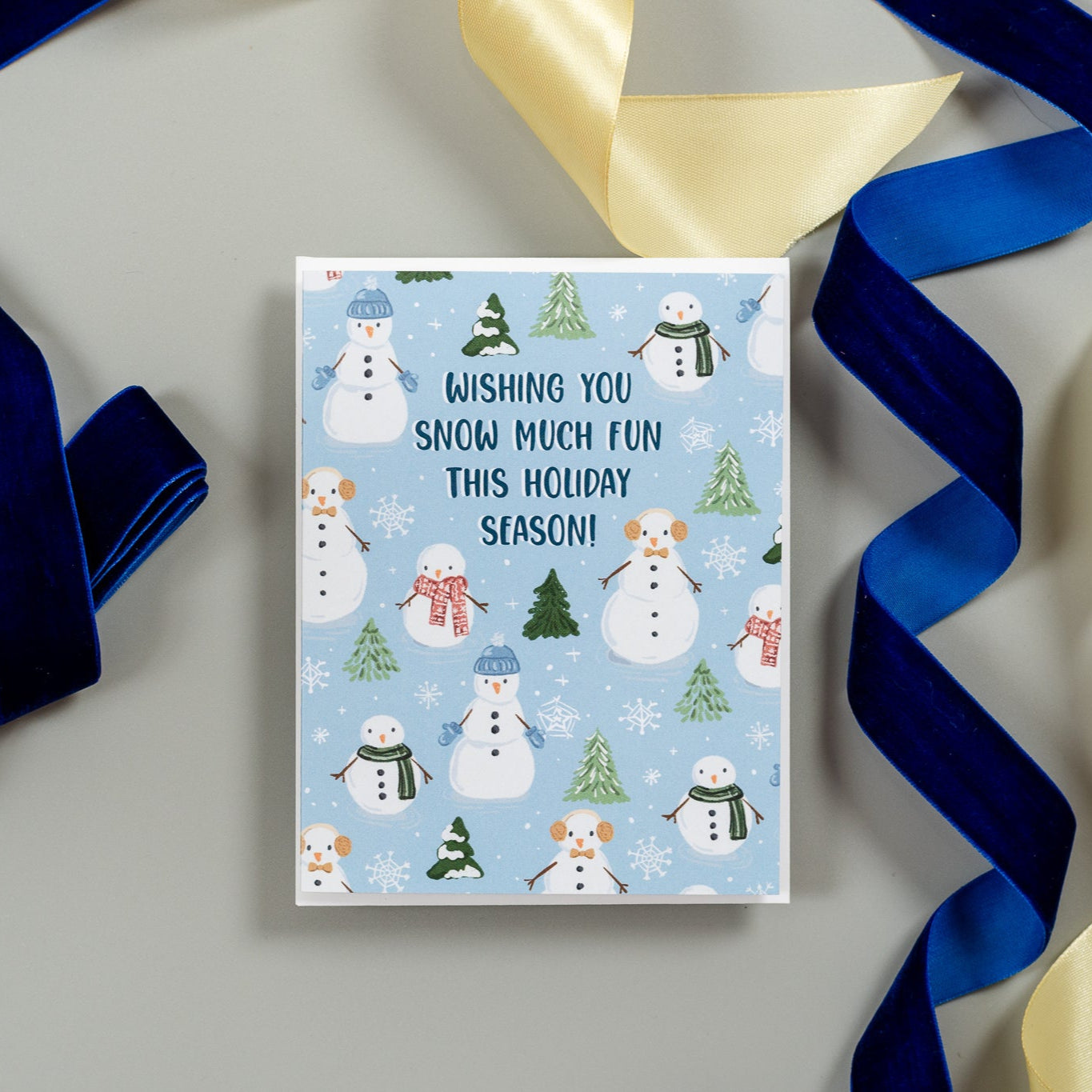 Wishing You Snow Much Fun This Holiday Season! - Greeting Card