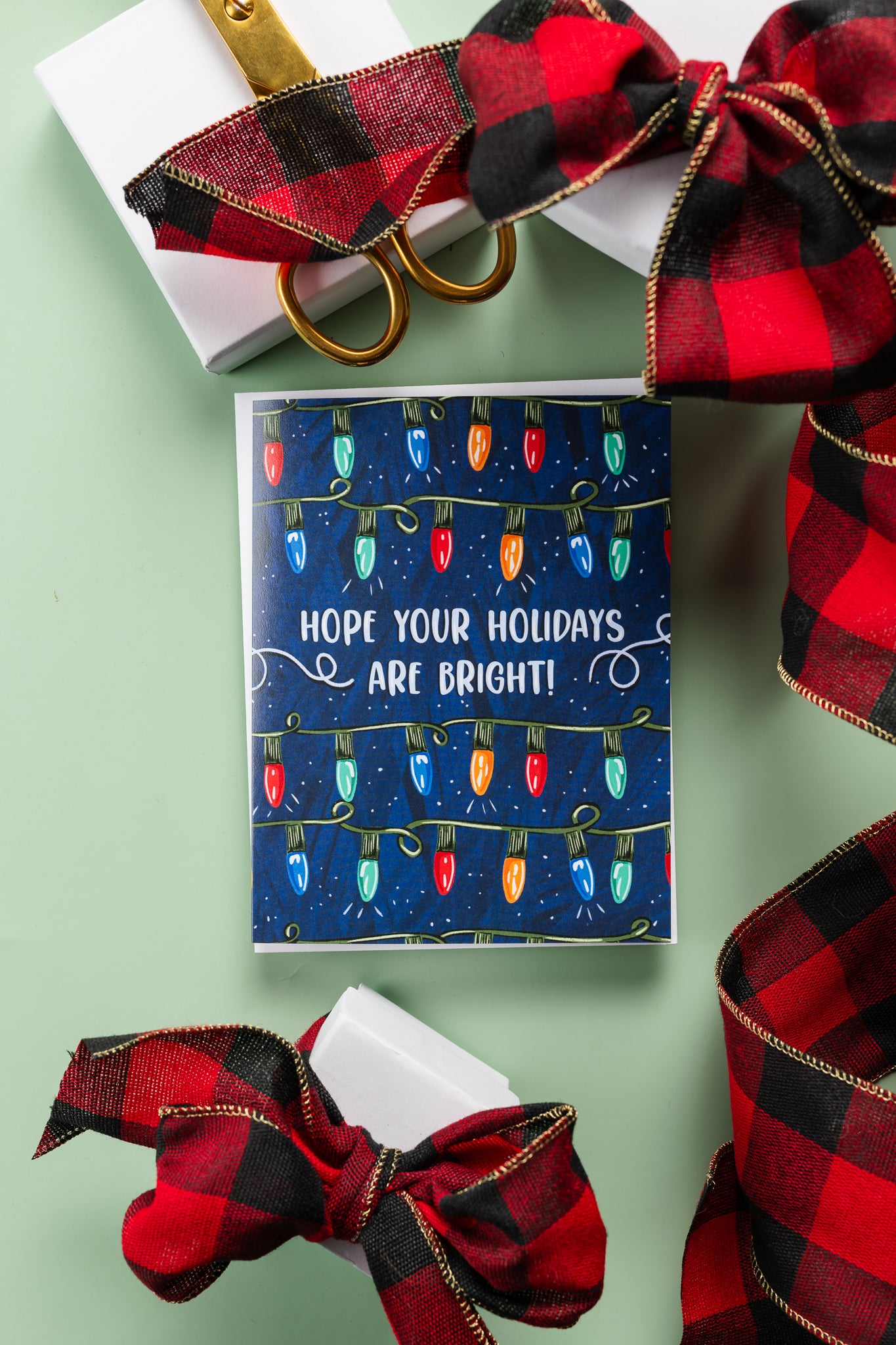 Hope Your Holidays Are Bright- Greeting Card