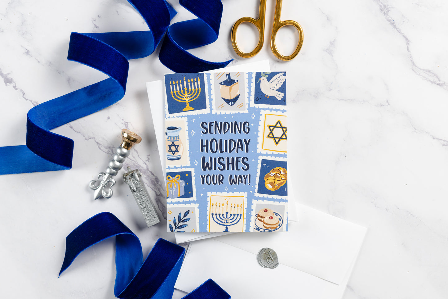 Sending Holiday Wishes Your Way - Greeting Card