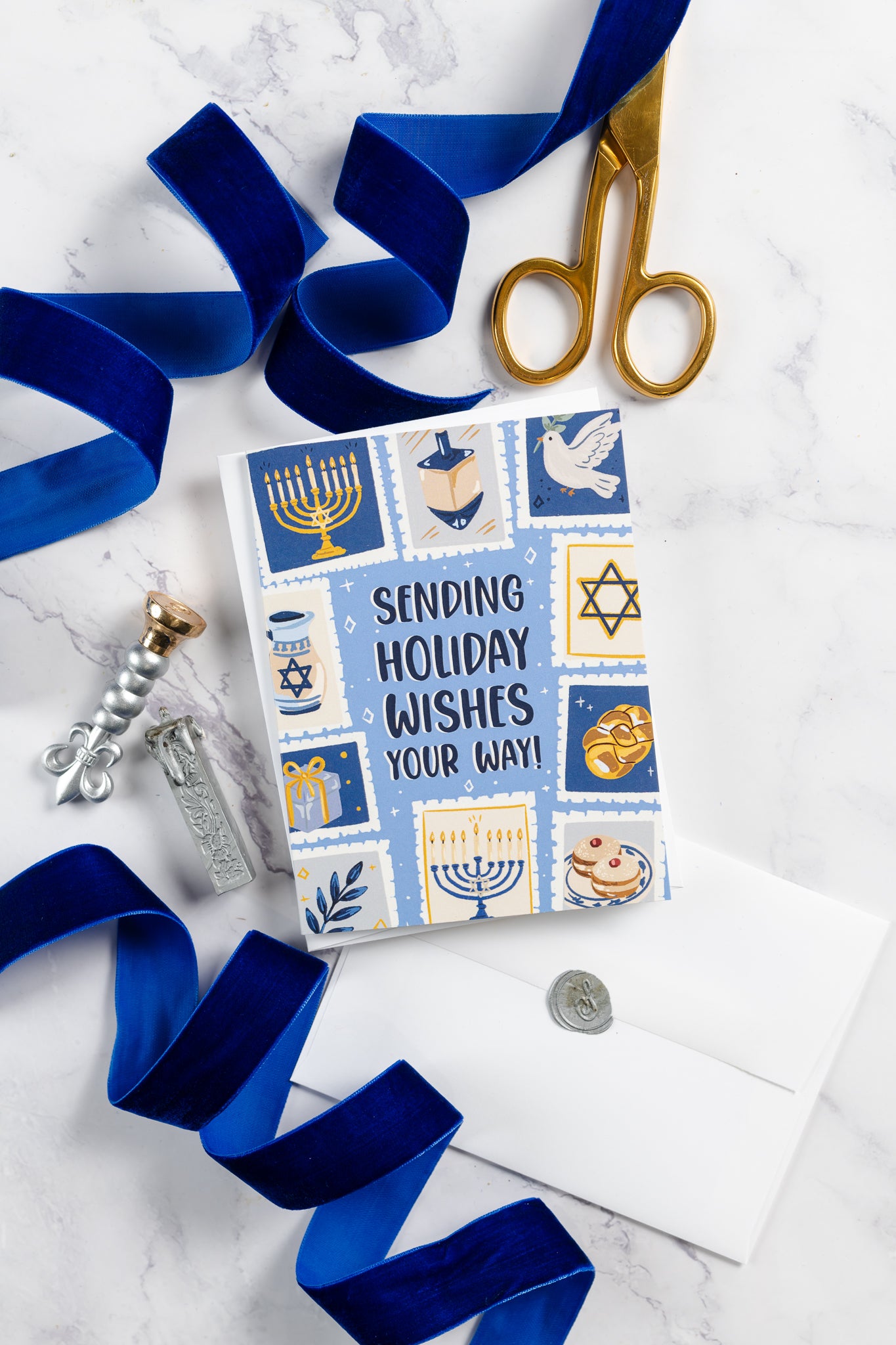 Sending Holiday Wishes Your Way - Greeting Card