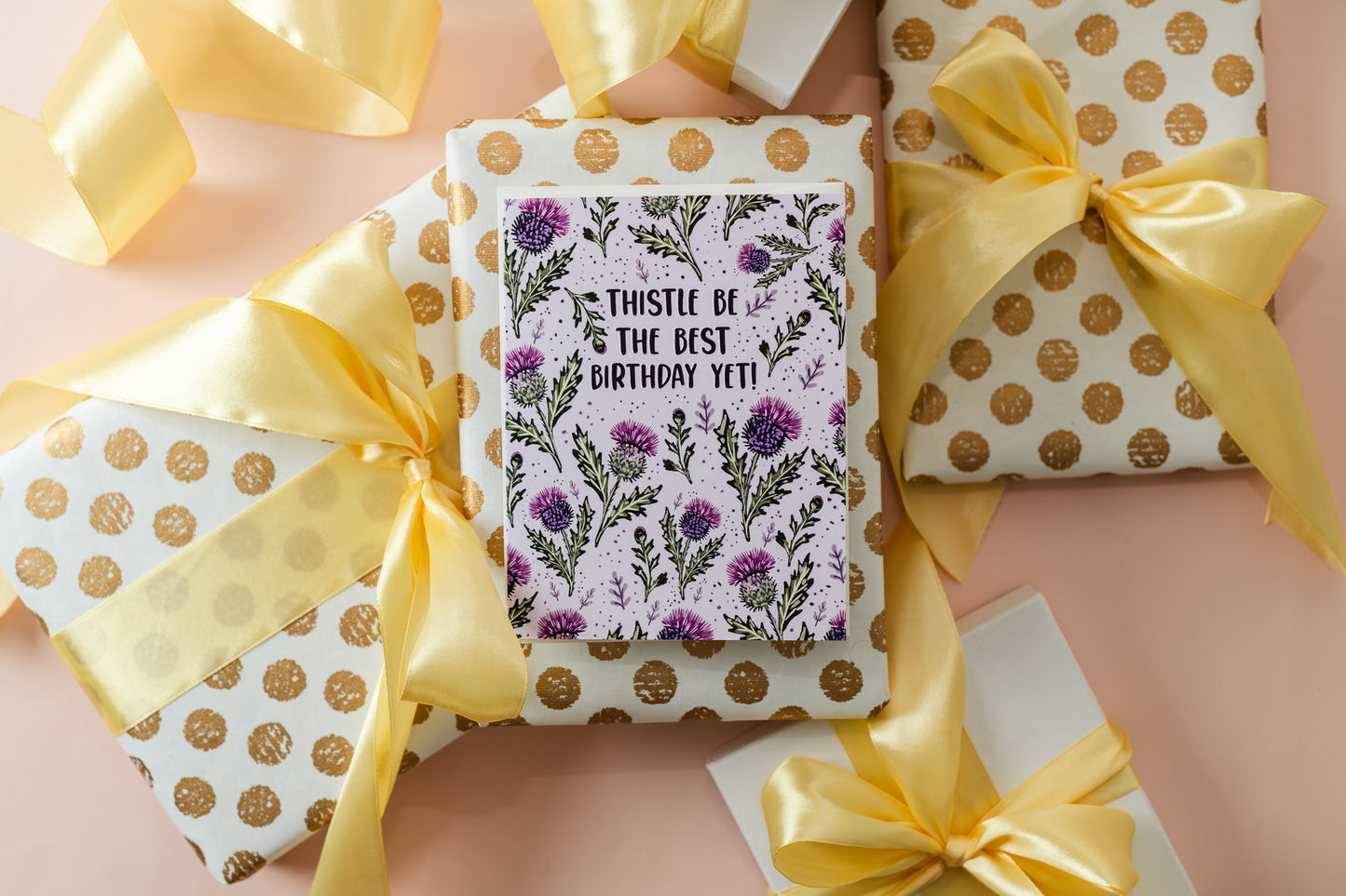 Thistle Be The Best Birthday Yet! - Greeting Card