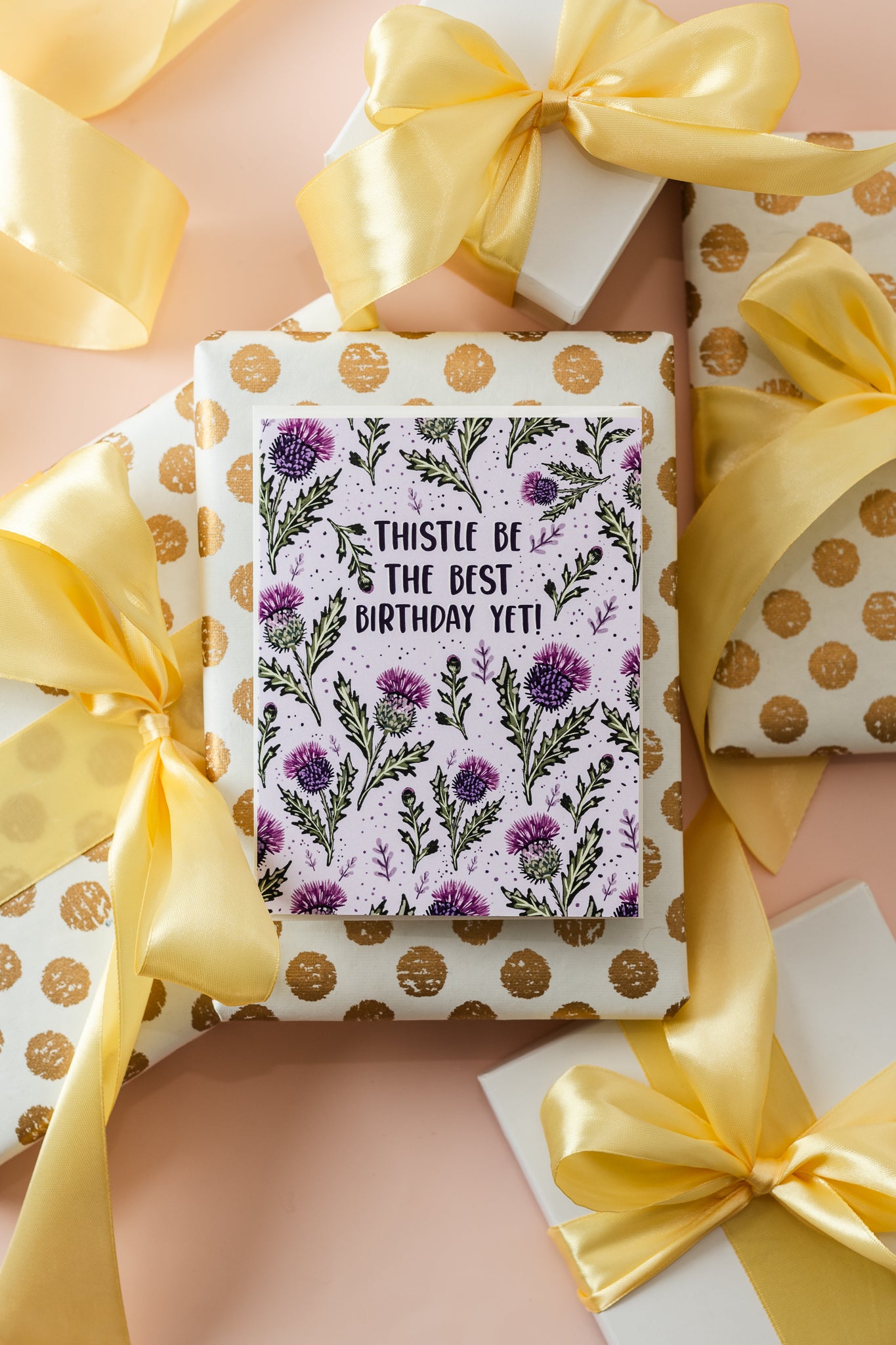 Thistle Be The Best Birthday Yet! - Greeting Card