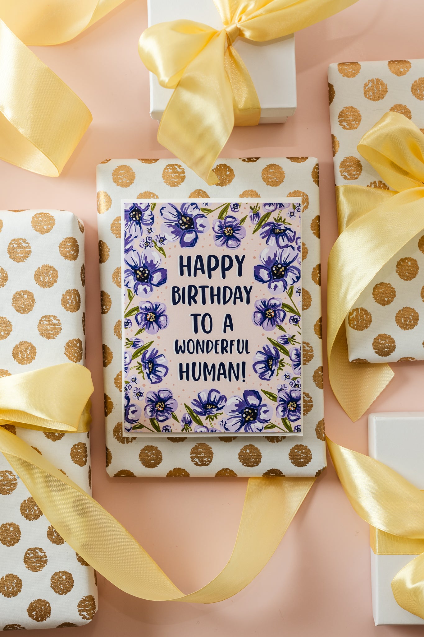 Happy Birthday To A Wonderful Human - Greeting Card