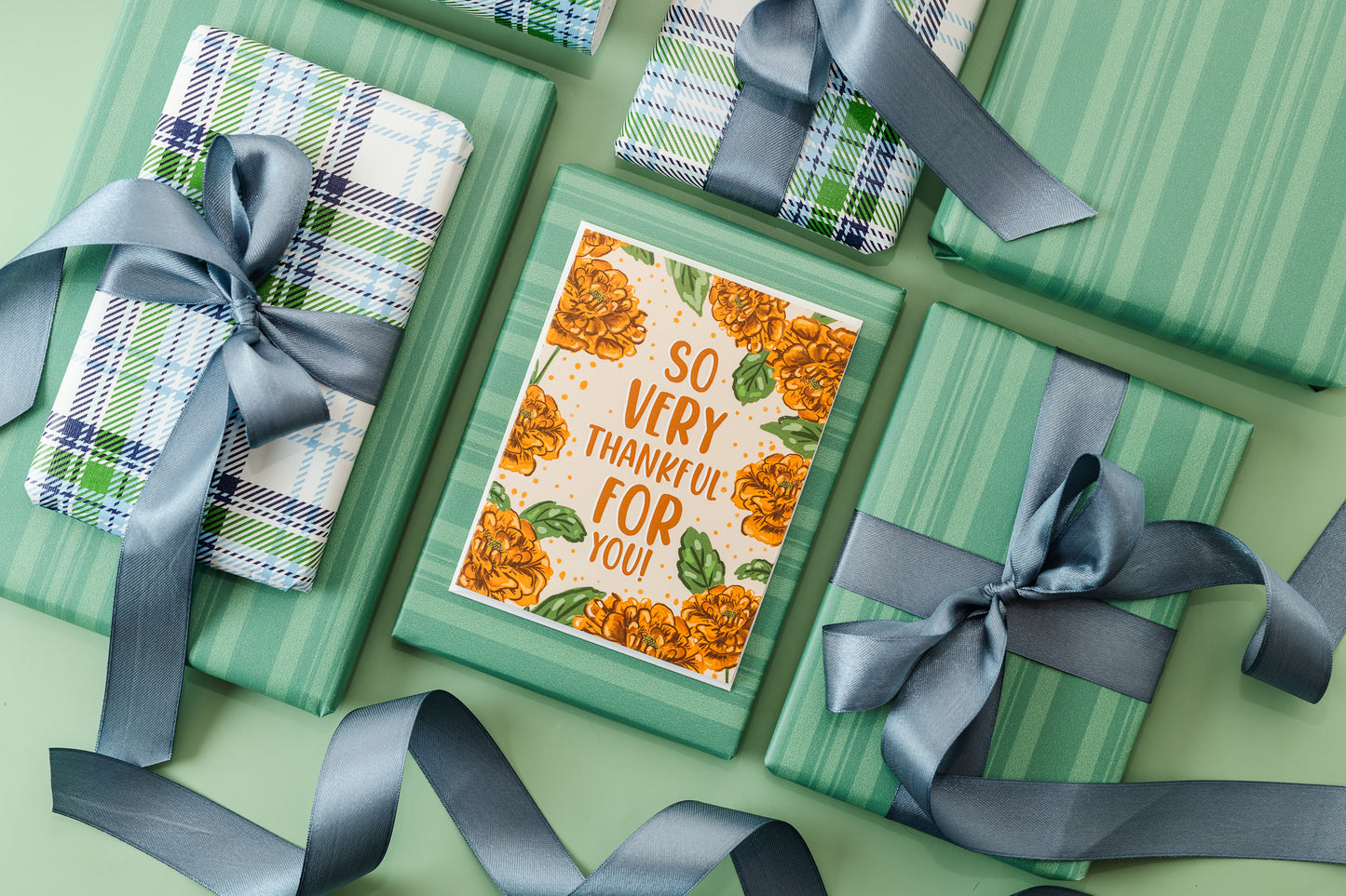 So Very Thankful For You - Greeting Card