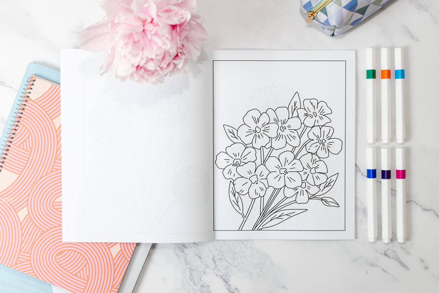 Garden Party Colouring Book