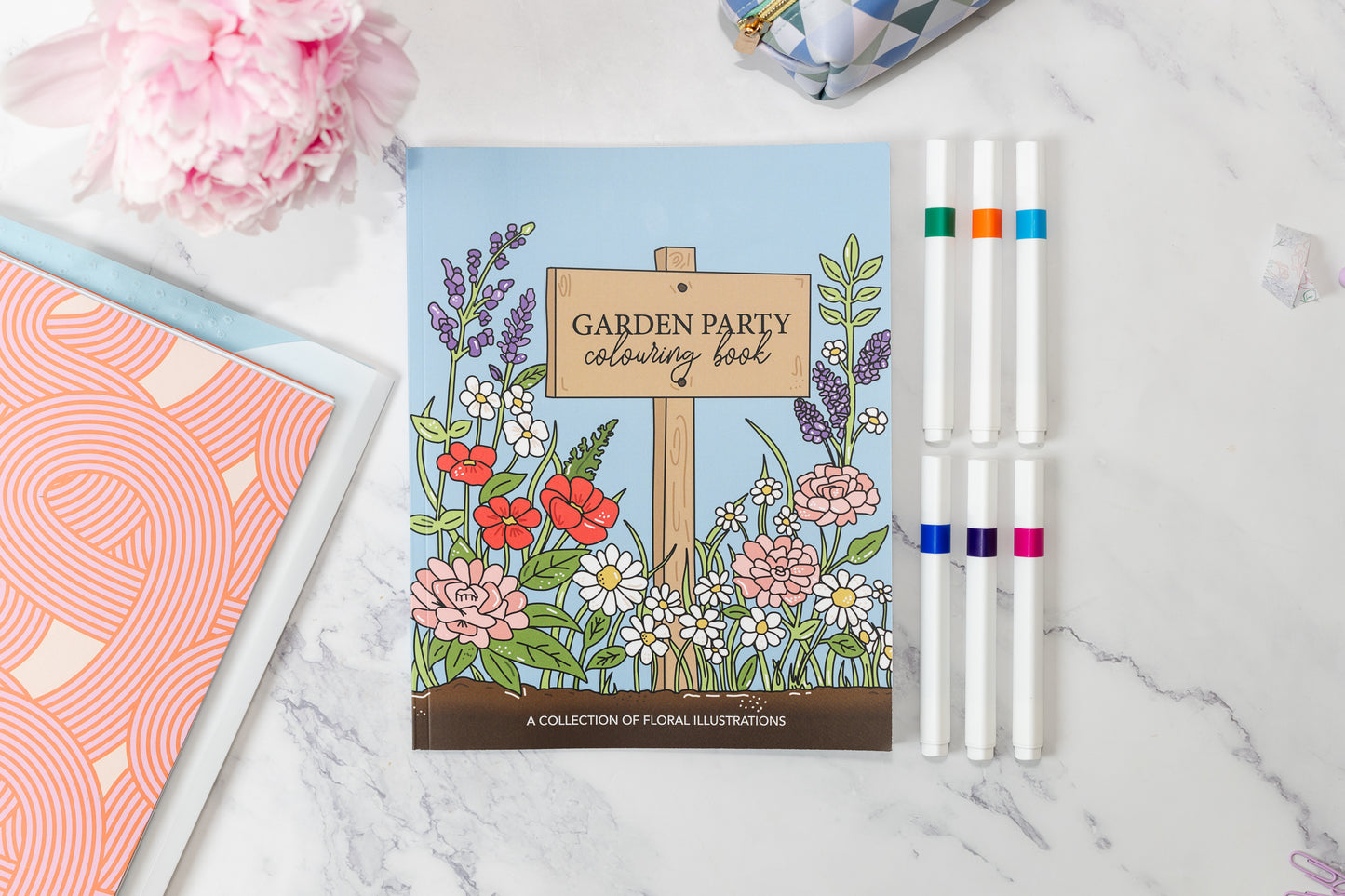 Garden Party Colouring Book