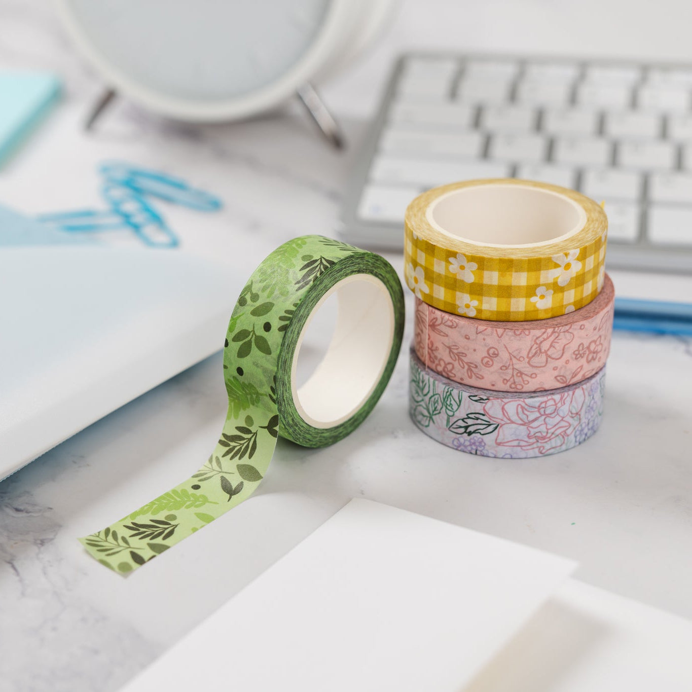 Leaf Pattern Washi Tape