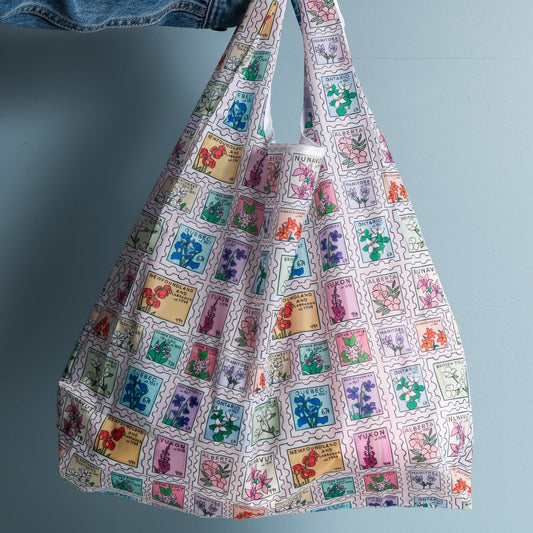 Provincial Postage Stamp Foldable Tote Bag