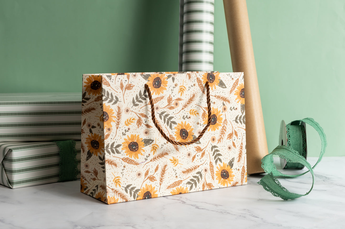 Sunflower Fields Gift Bag