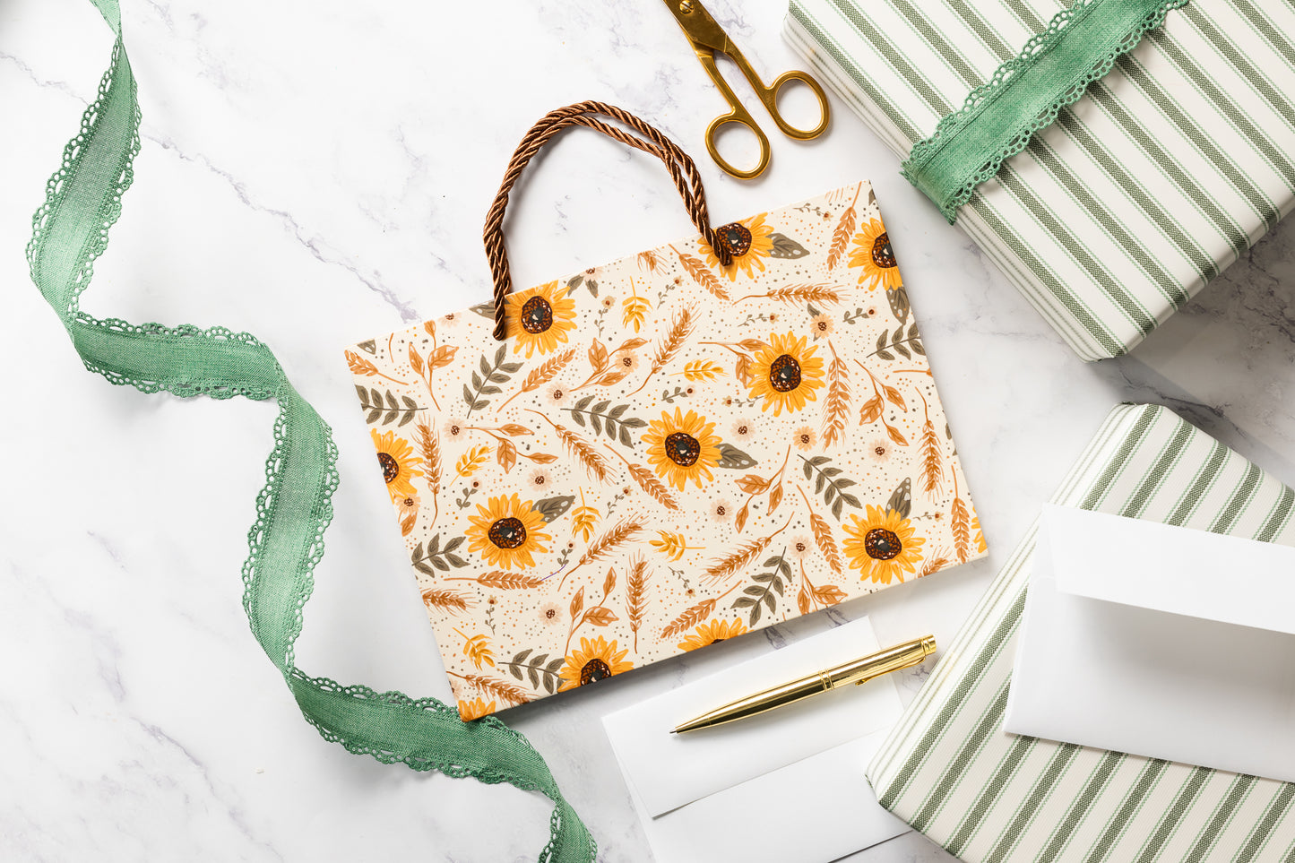 Sunflower Fields Gift Bag