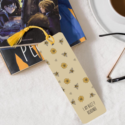 I'm Buzzy Reading Paper Bookmark