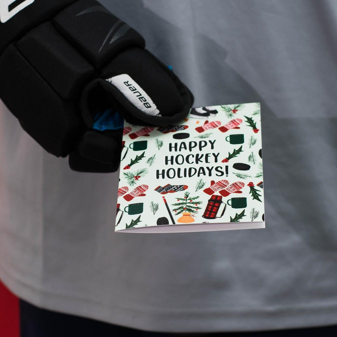 Happy Hockey Holidays! - Greeting Card