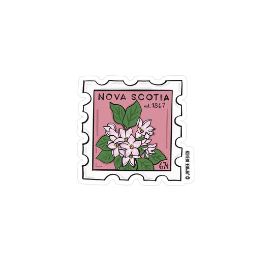 Nova Scotia Stamp Vinyl Sticker