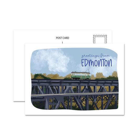 High Level Bridge Edmonton Postcards