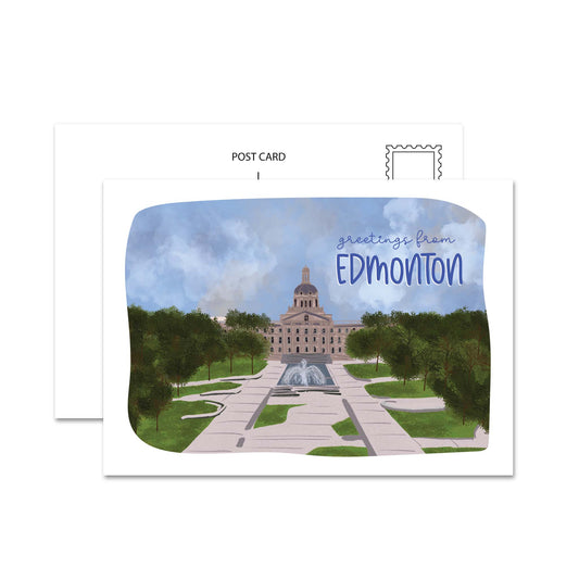 Alberta Legislature Edmonton Postcards