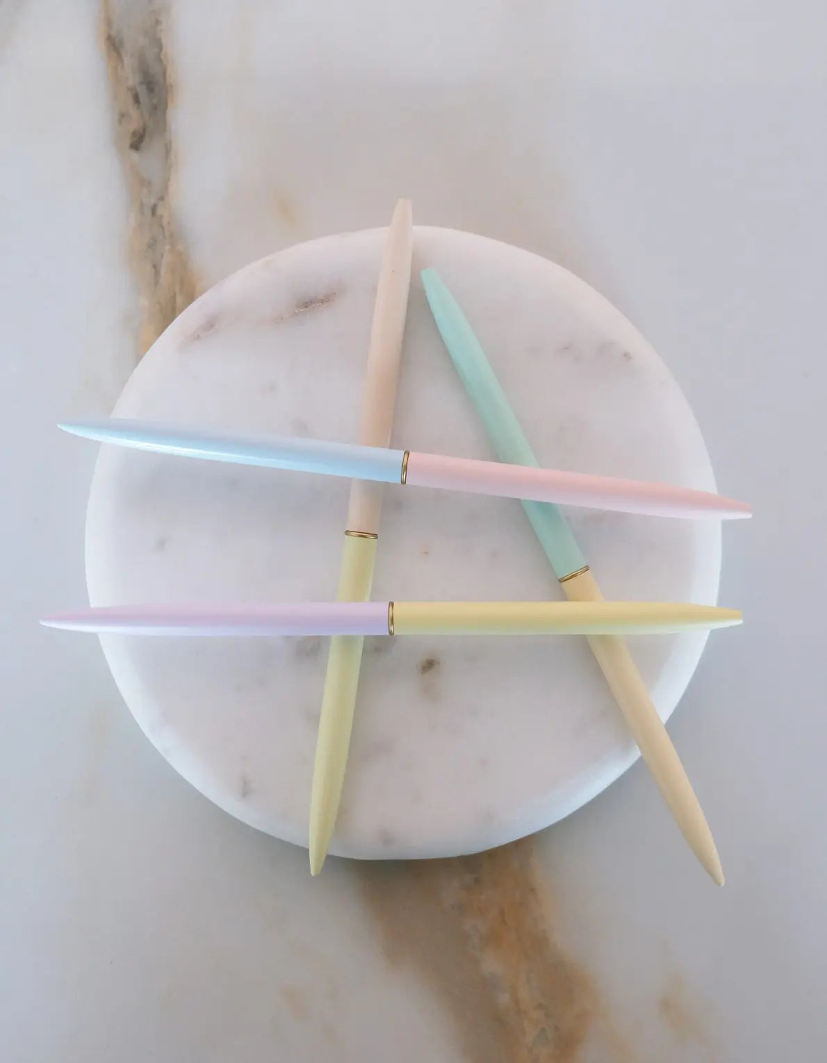 Slim Pastel Idlewild Ballpoint Pen Set