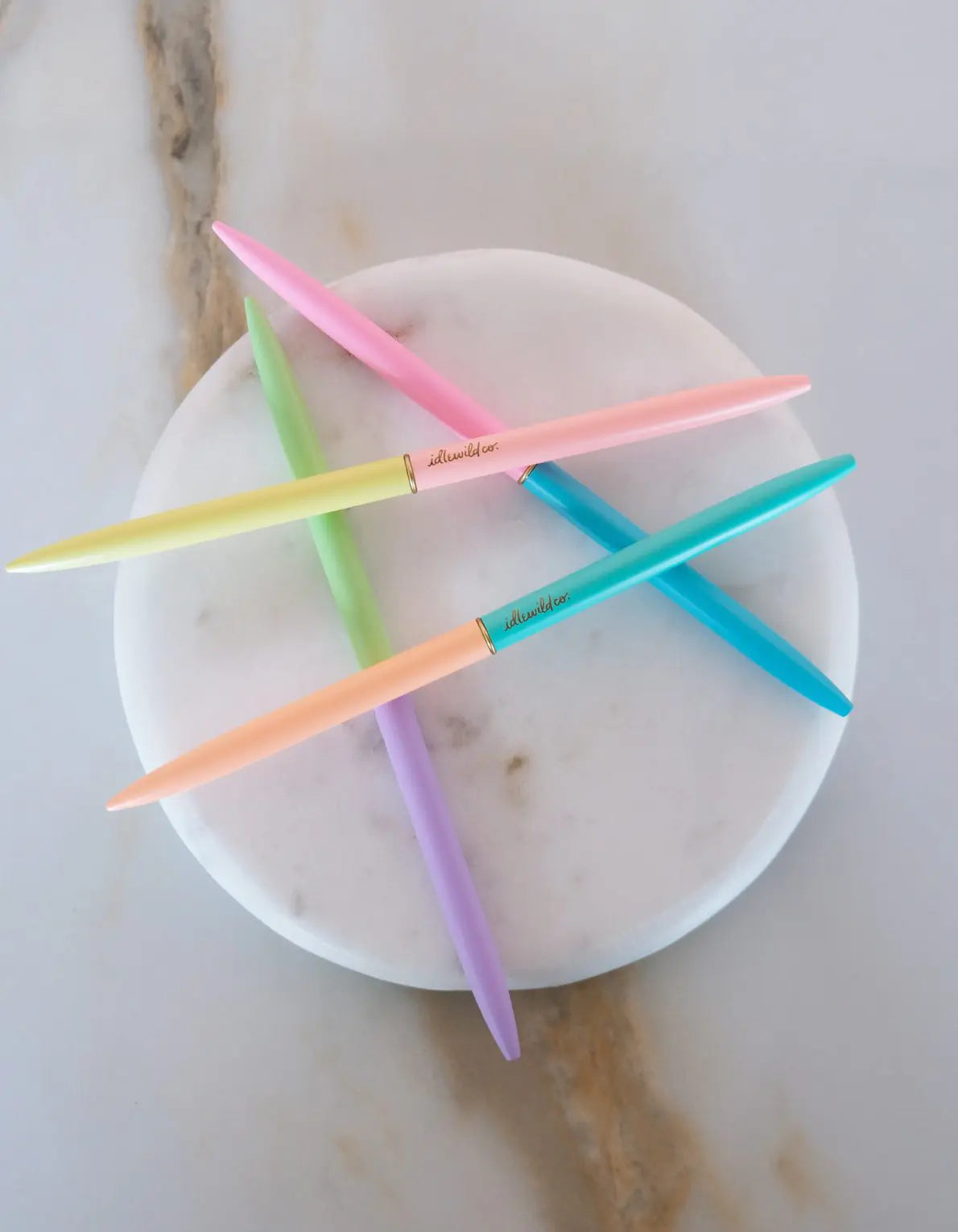 Slim Rainbow Idlewild Ballpoint Pen Set