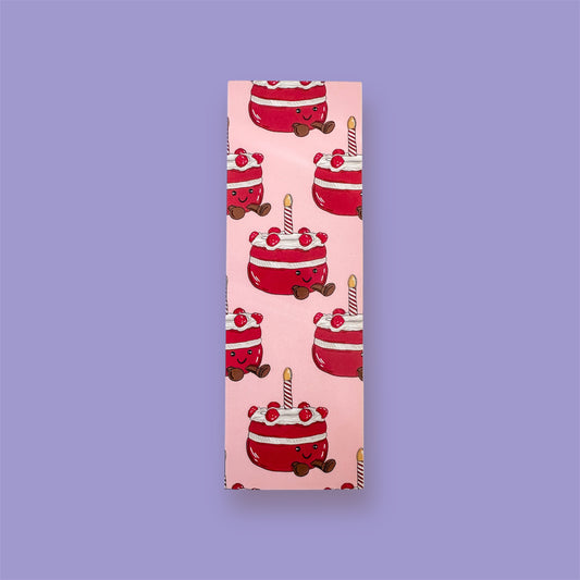 Red Cake Bookmark