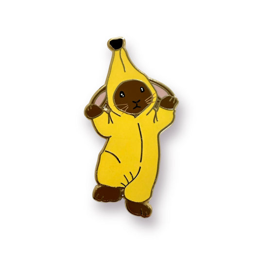 Banana Bunny Enamel Pin