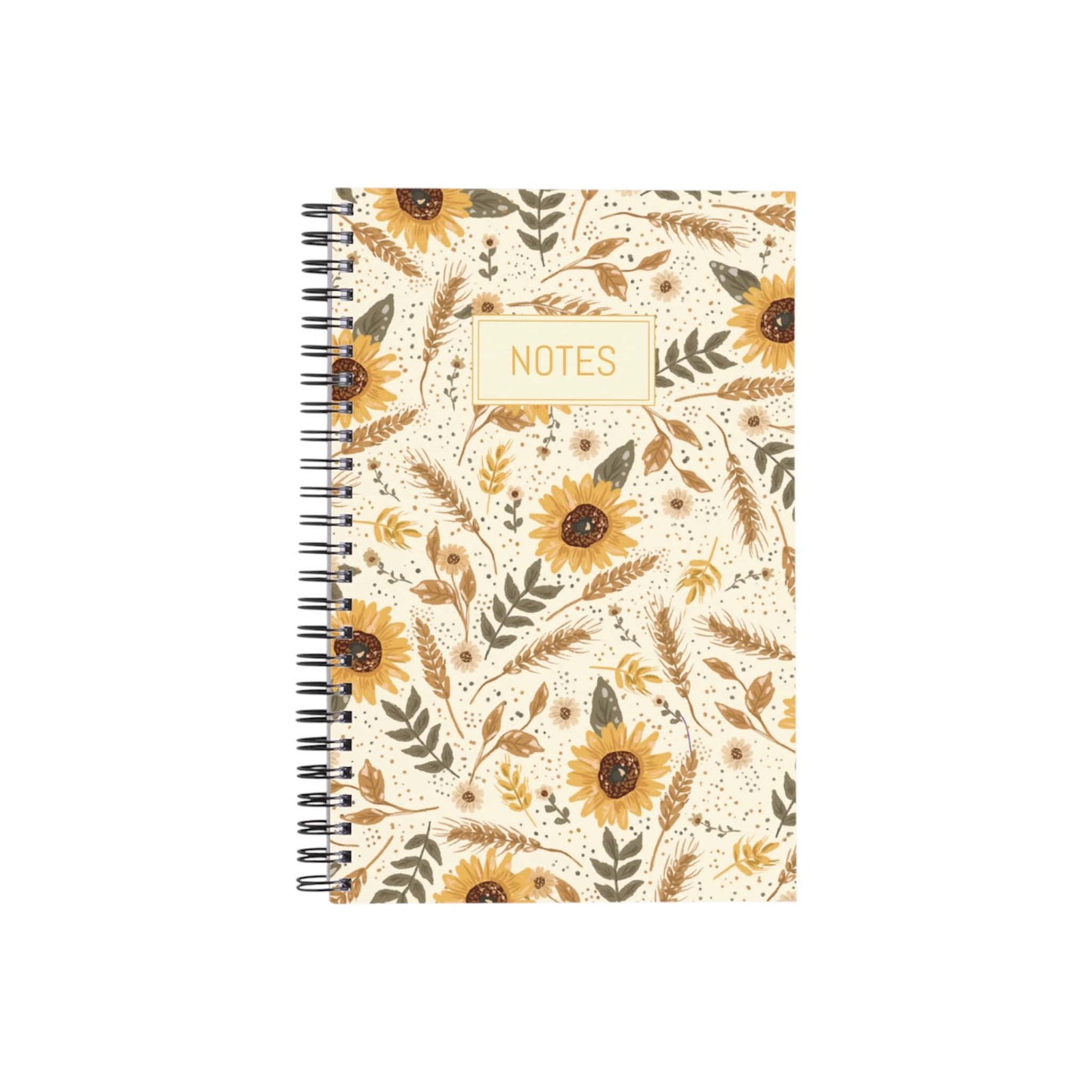 Sunflower Fields Notebook
