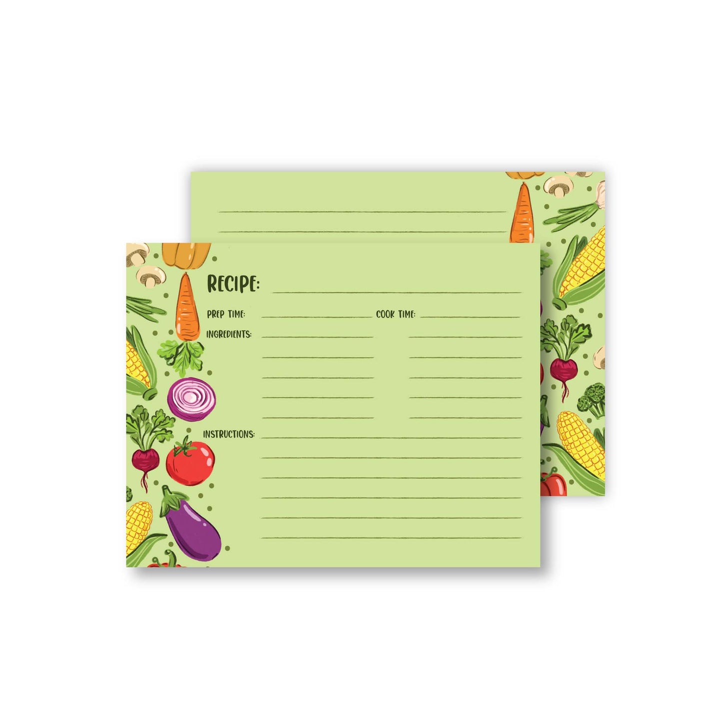 Veggie Recipe Cards