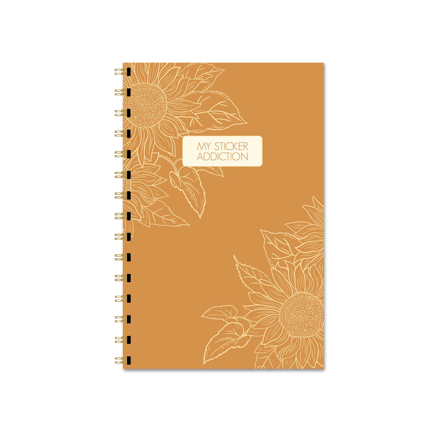 My Sticker Addiction Golden Sunflower Sticker Book