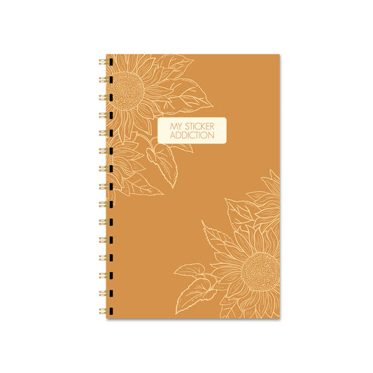 My Sticker Addiction Golden Sunflower Sticker Book