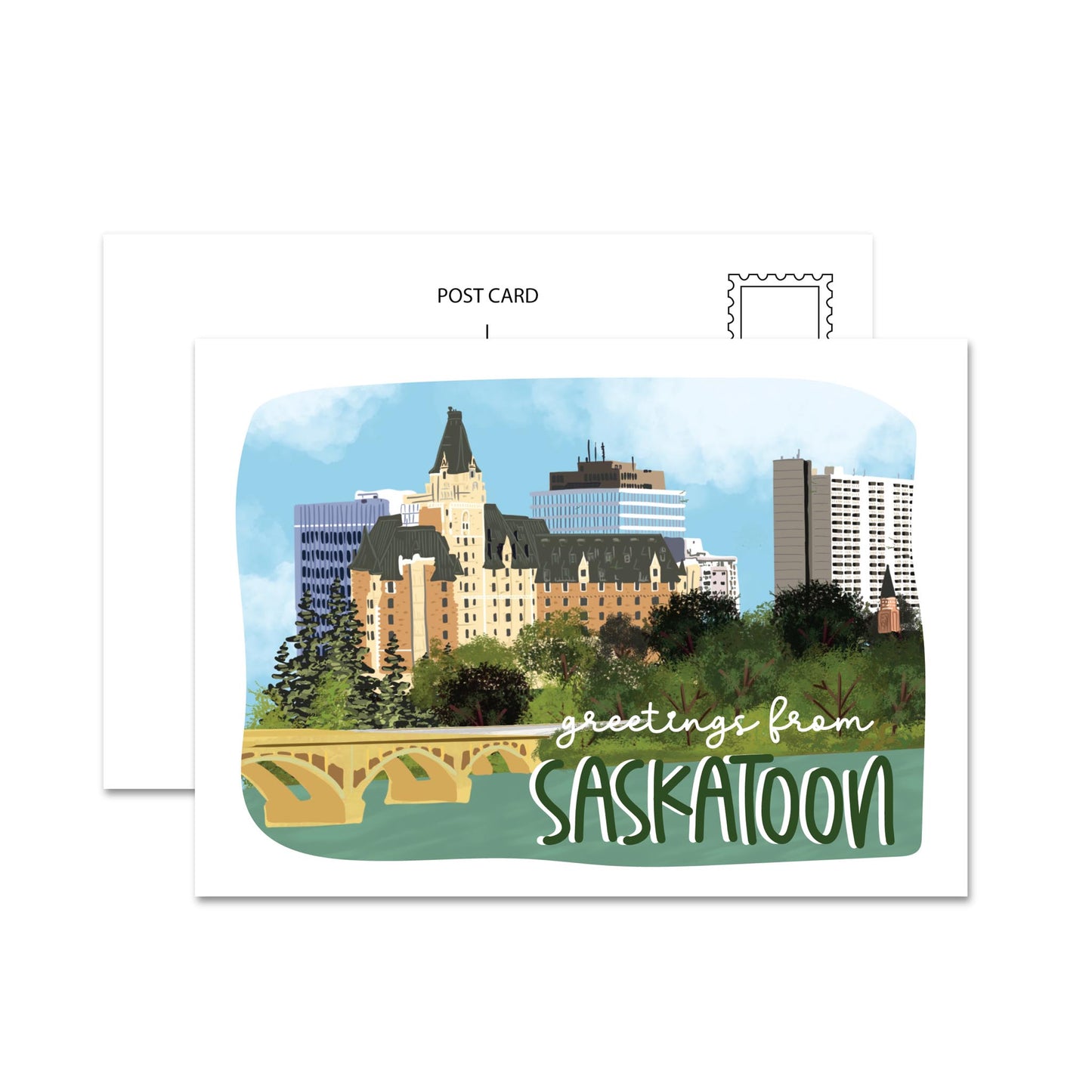 Saskatoon, SK Postcard