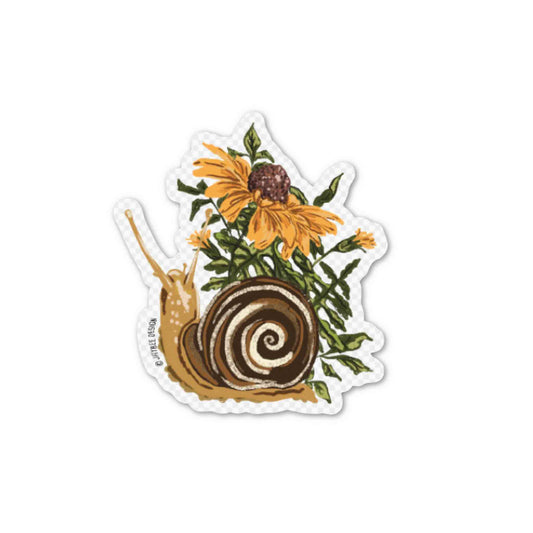 Snail Vinyl Sticker