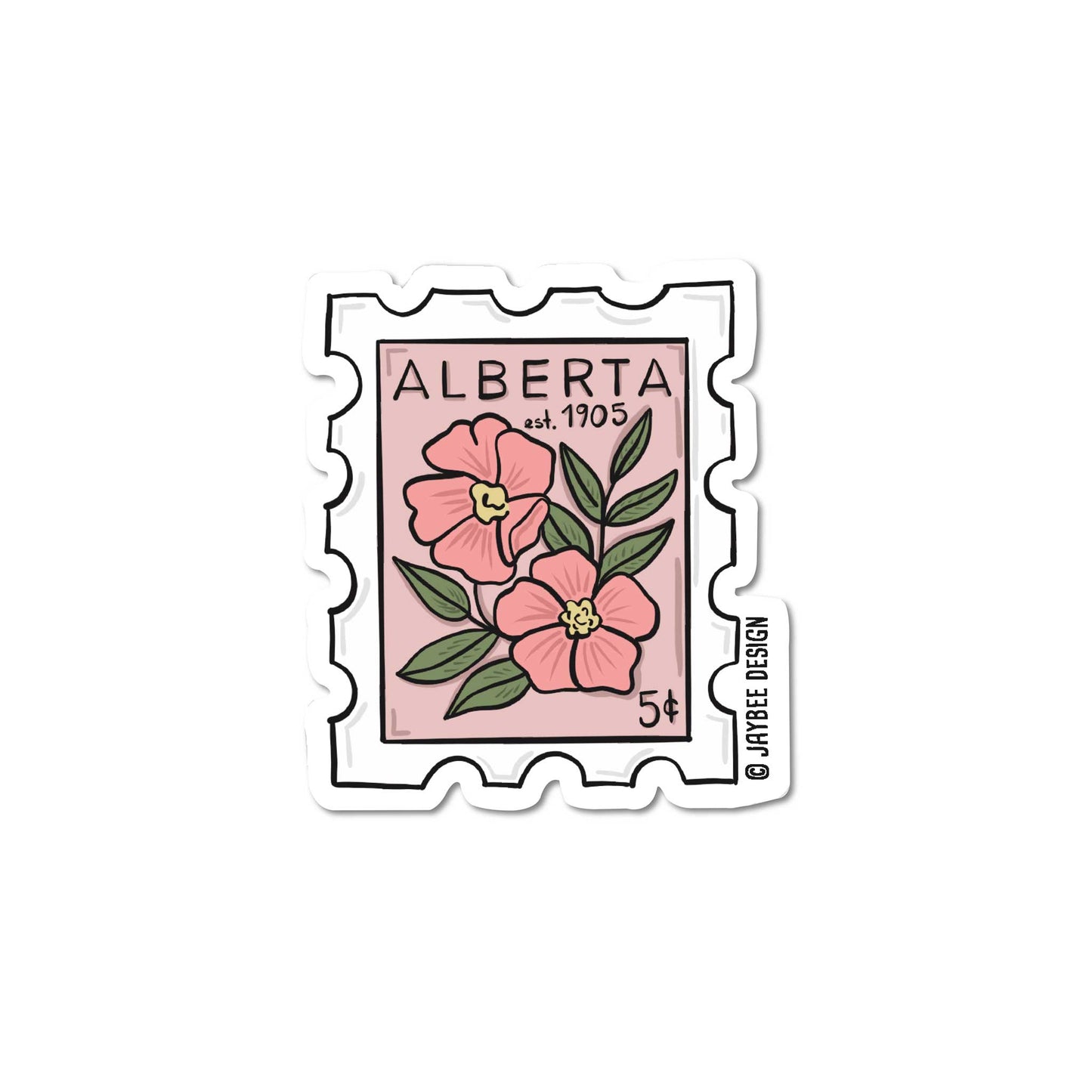 Canada Stamp Vinyl Sticker Pack