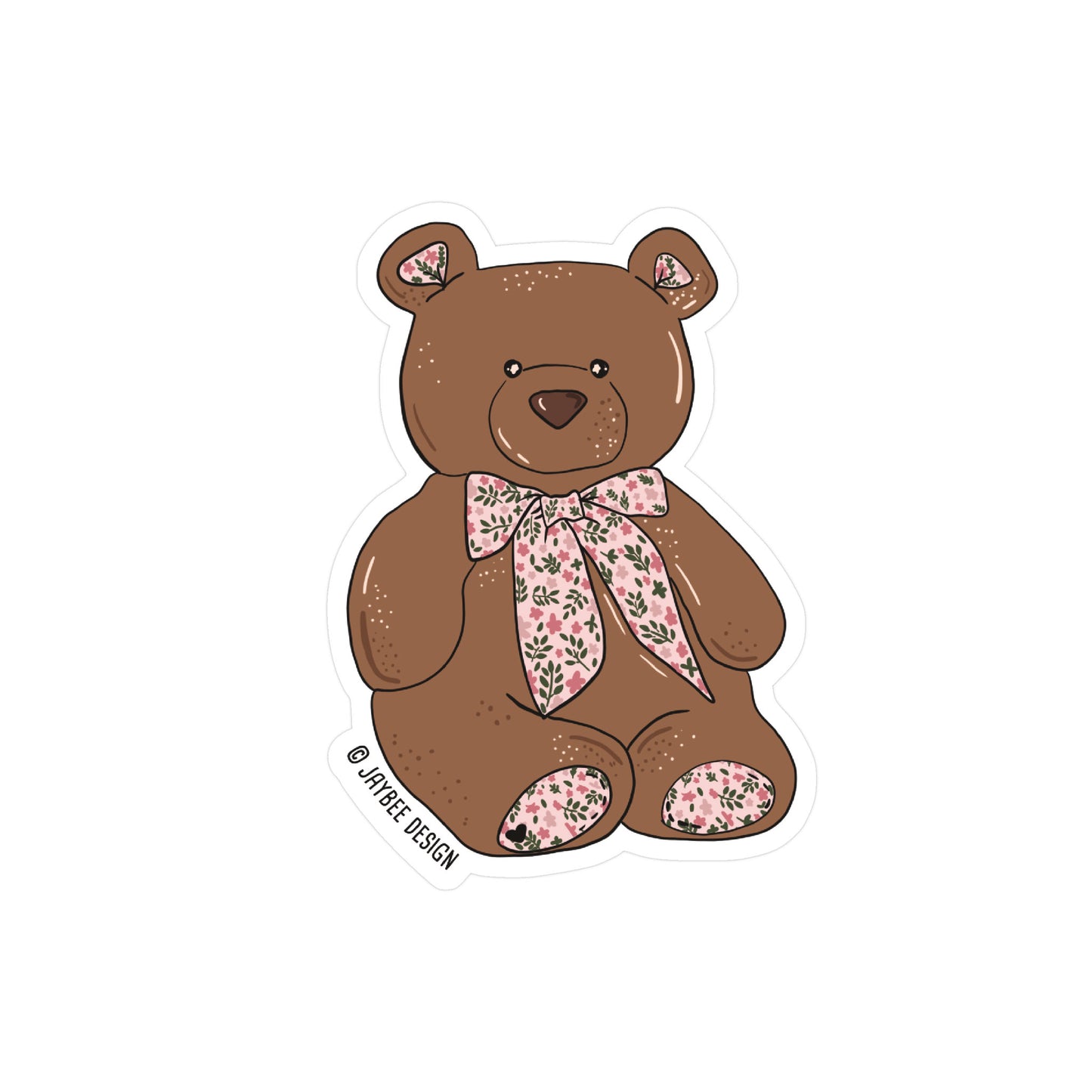 Pretty Bear Sticker