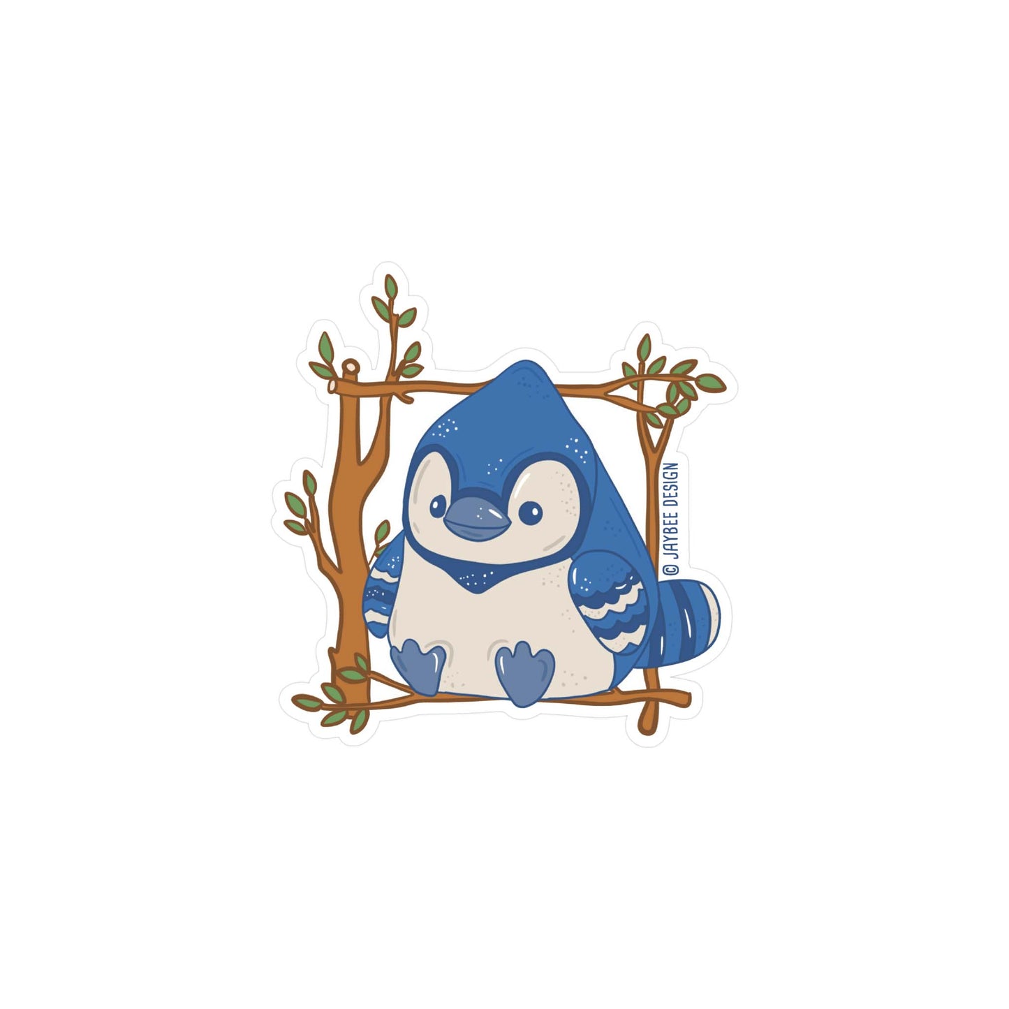 Bluejay Vinyl Sticker