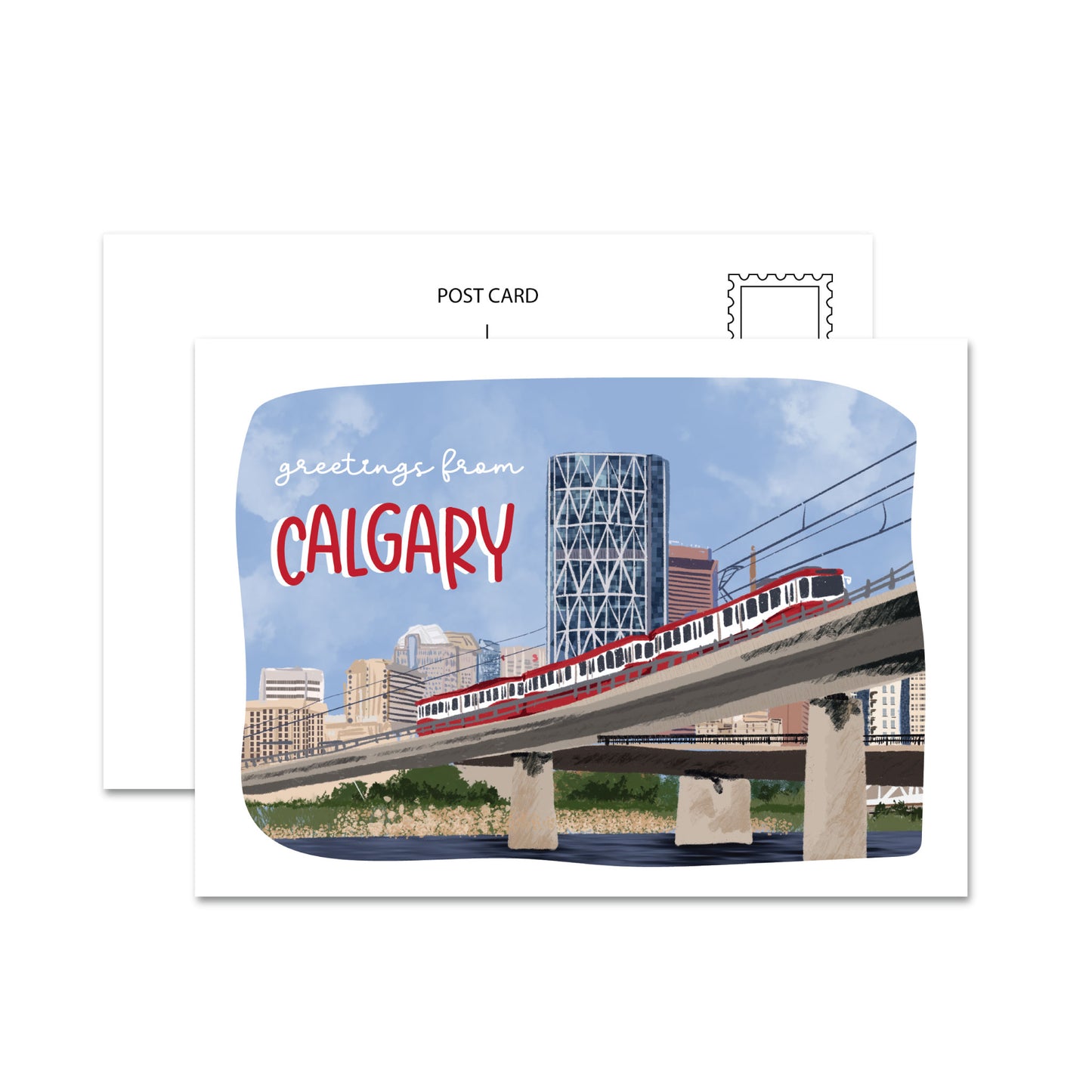 Calgary V3 Postcard