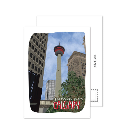 Calgary Tower Postcard