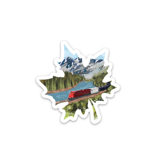 Canadian Rockies Sticker