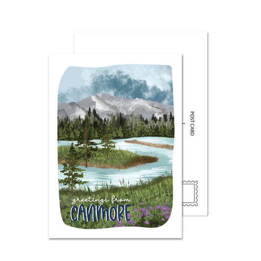 Canmore Postcard