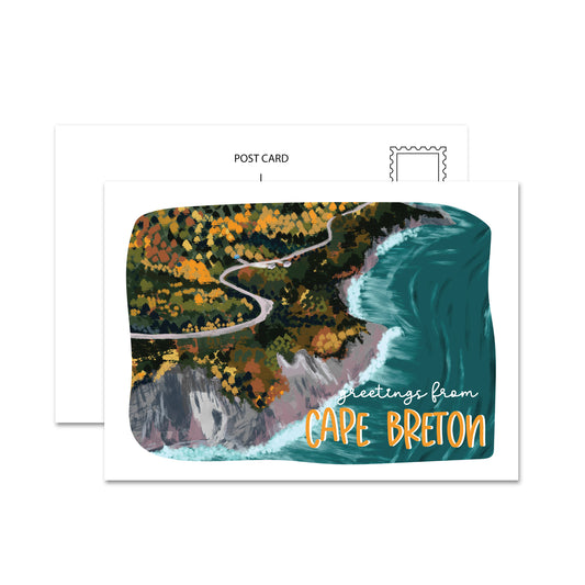 Greetings From Cape Breton Postcard