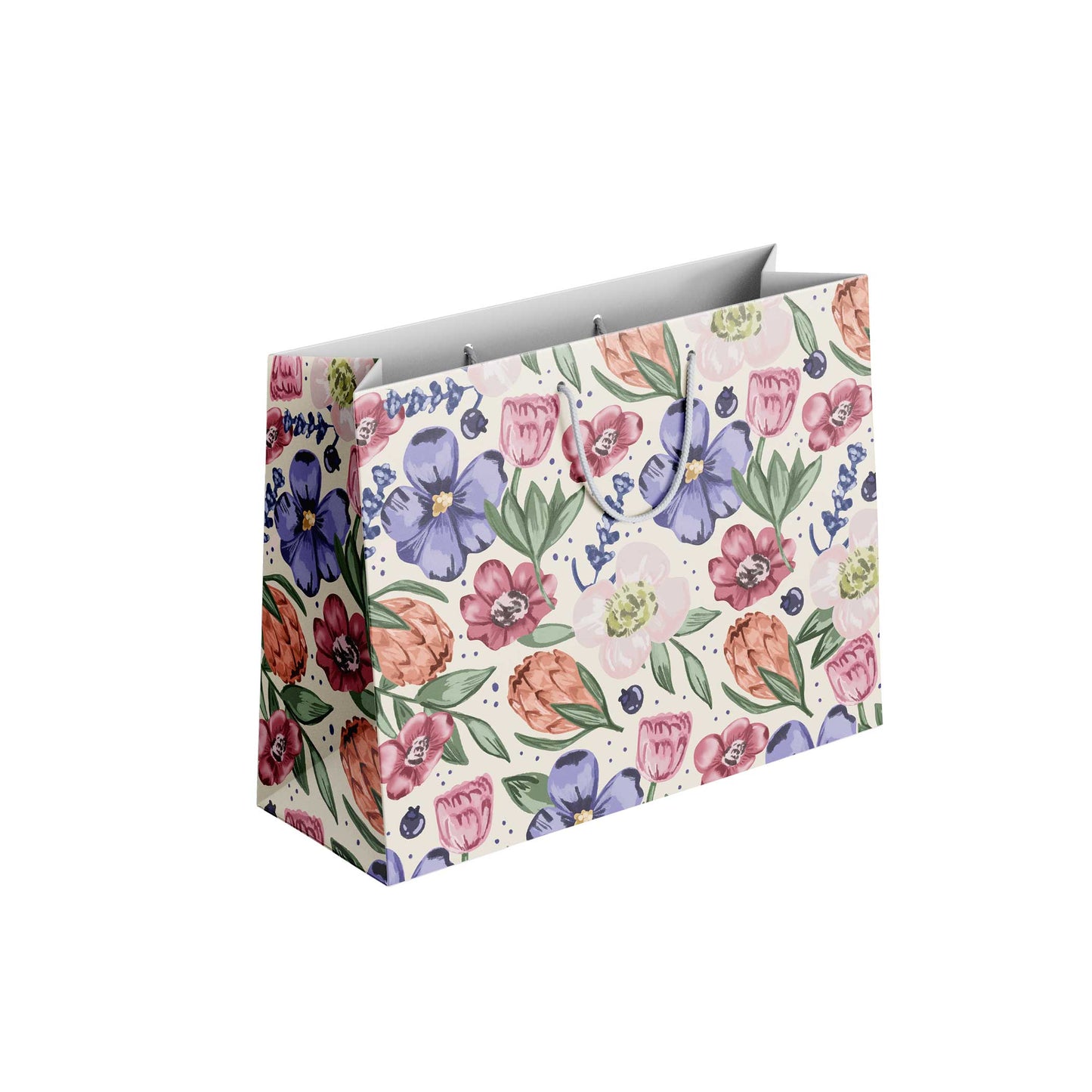 Floral Pattern Gift Bag