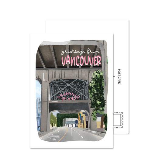 Granville Island Postcard