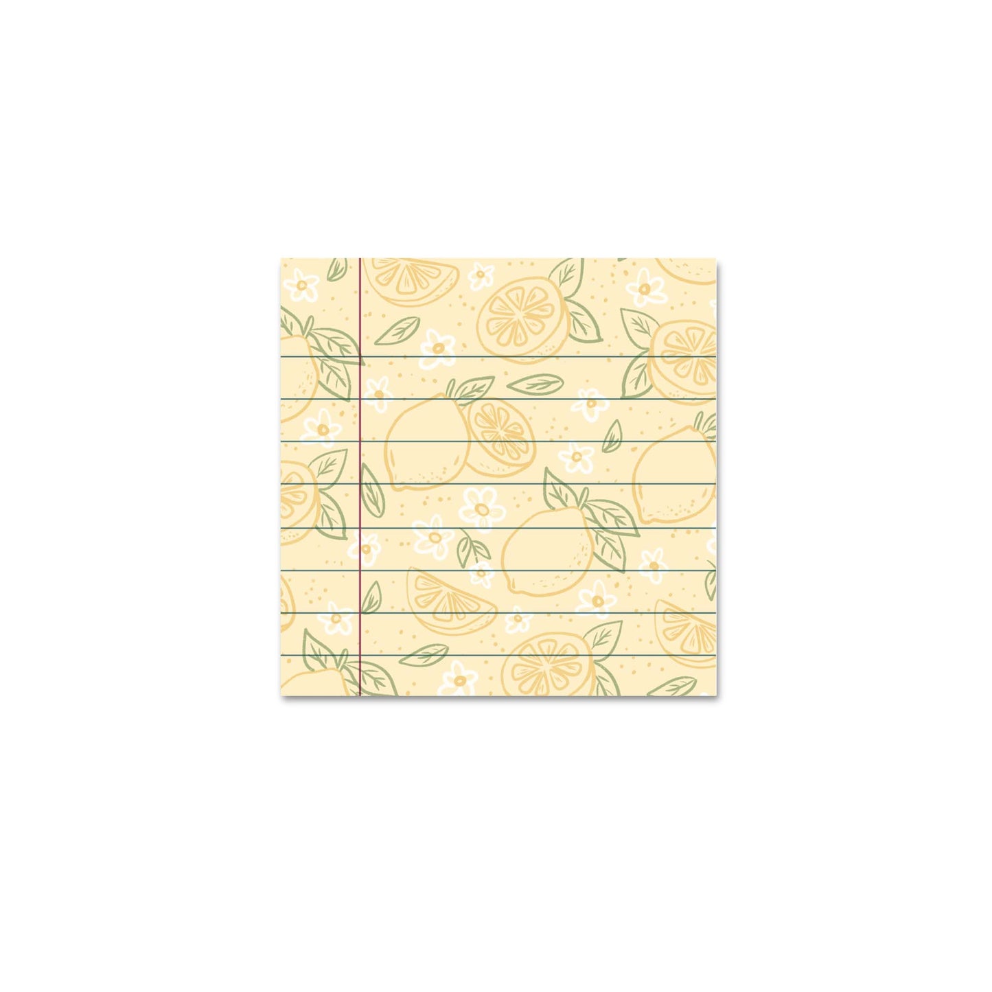 Yellow Lemon Sticky Notes