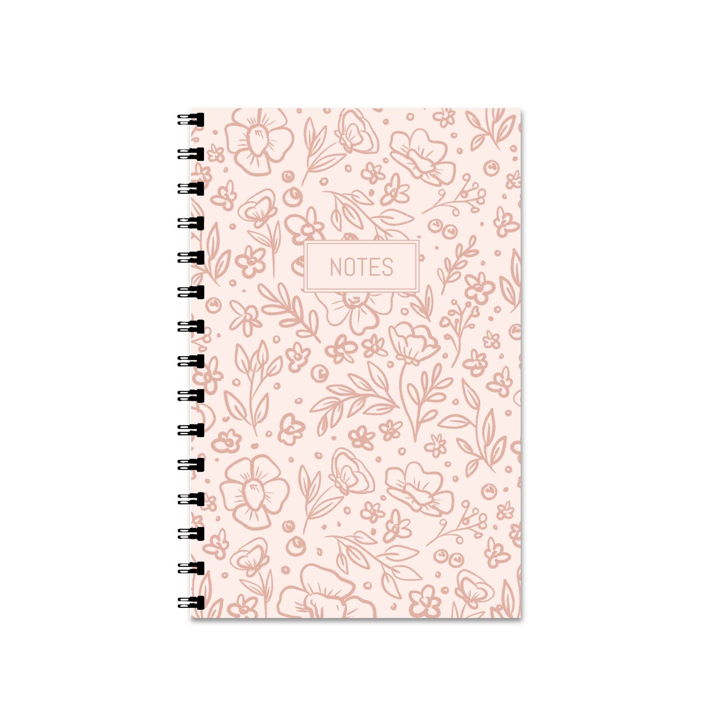 Pink Floral Notebook