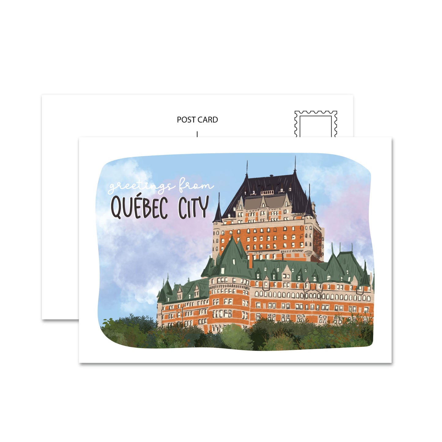 Quebec City Postcard