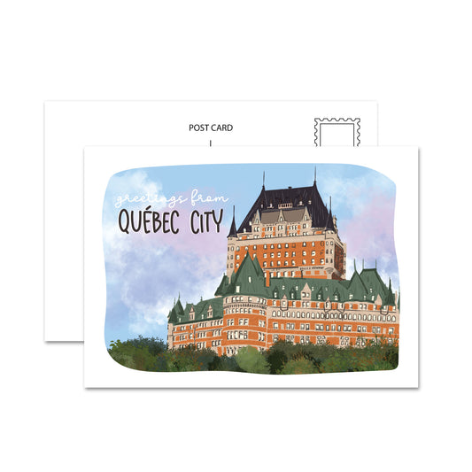 Quebec City Postcard