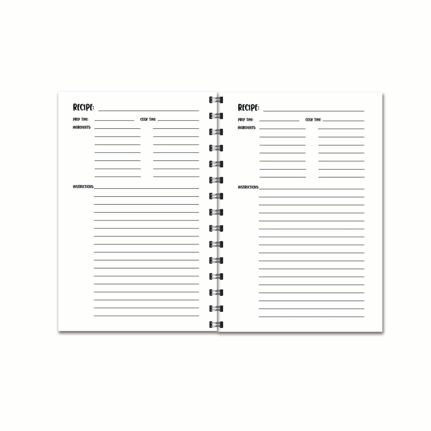 Recipe Notebook - Veggies