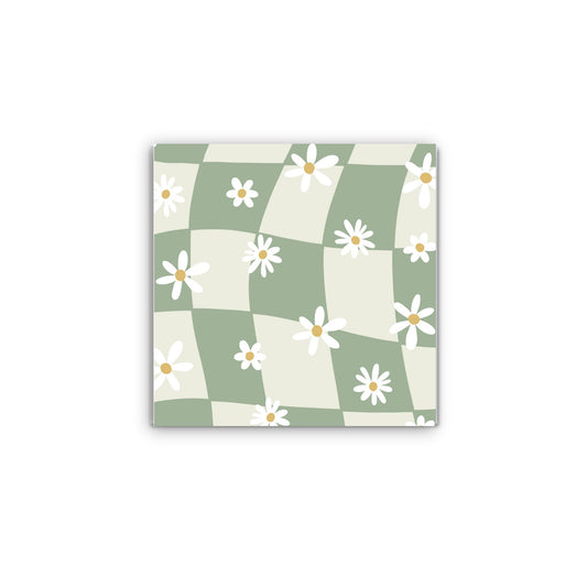 Retro Daisy Sticky Notes