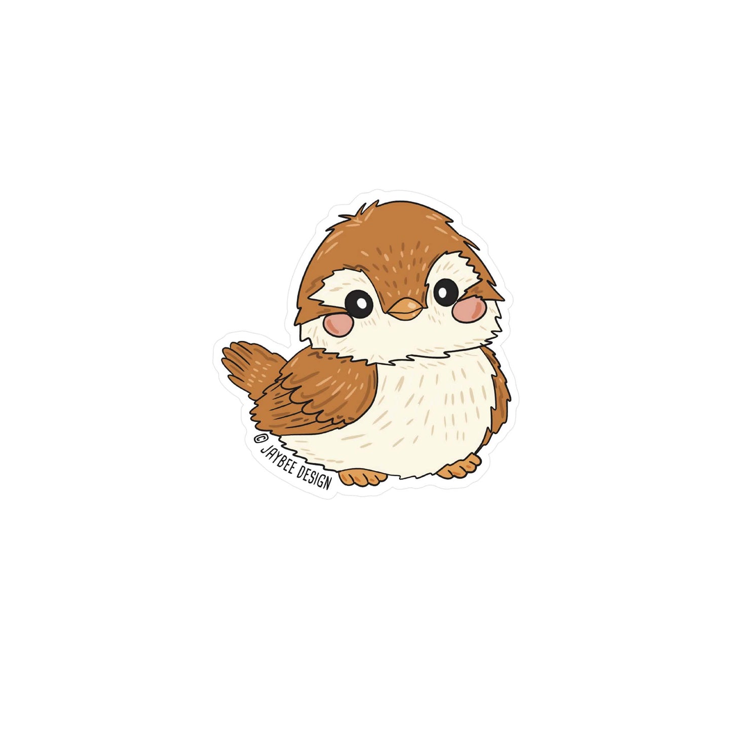 Sparrow Vinyl Sticker