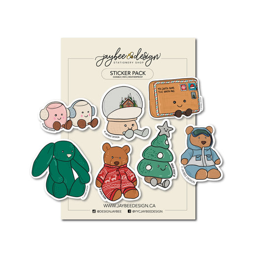 Christmas Vinyl Sticker Pack