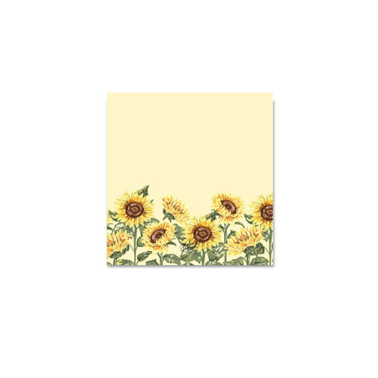 Sunflower Sticky Notes